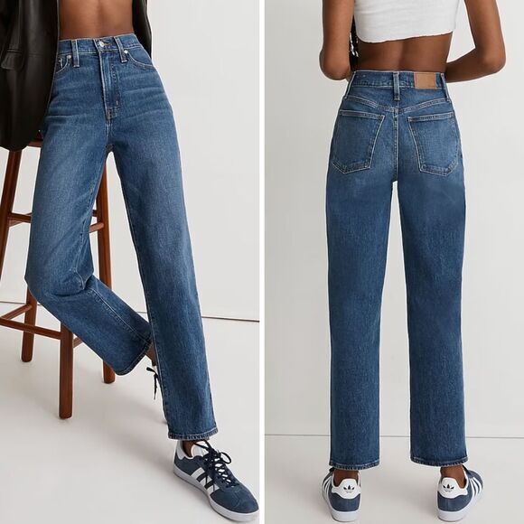 NEW Madewell Perfect Vintage Straight Jean‎ in Mayfield Wash, NG251, 25 - Picture 1 of 16